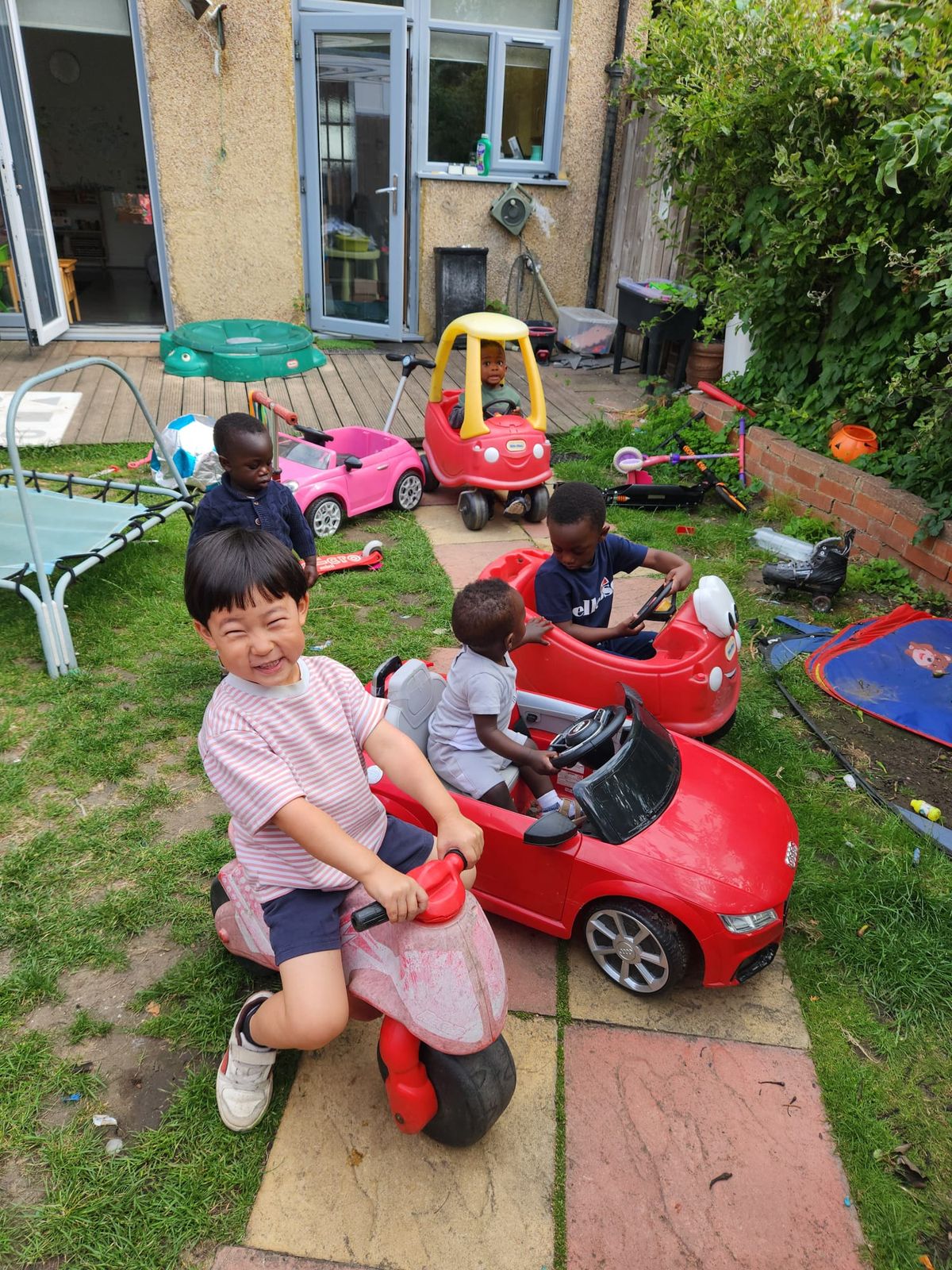 Outdoor play at ACORN123 CHILD CARE