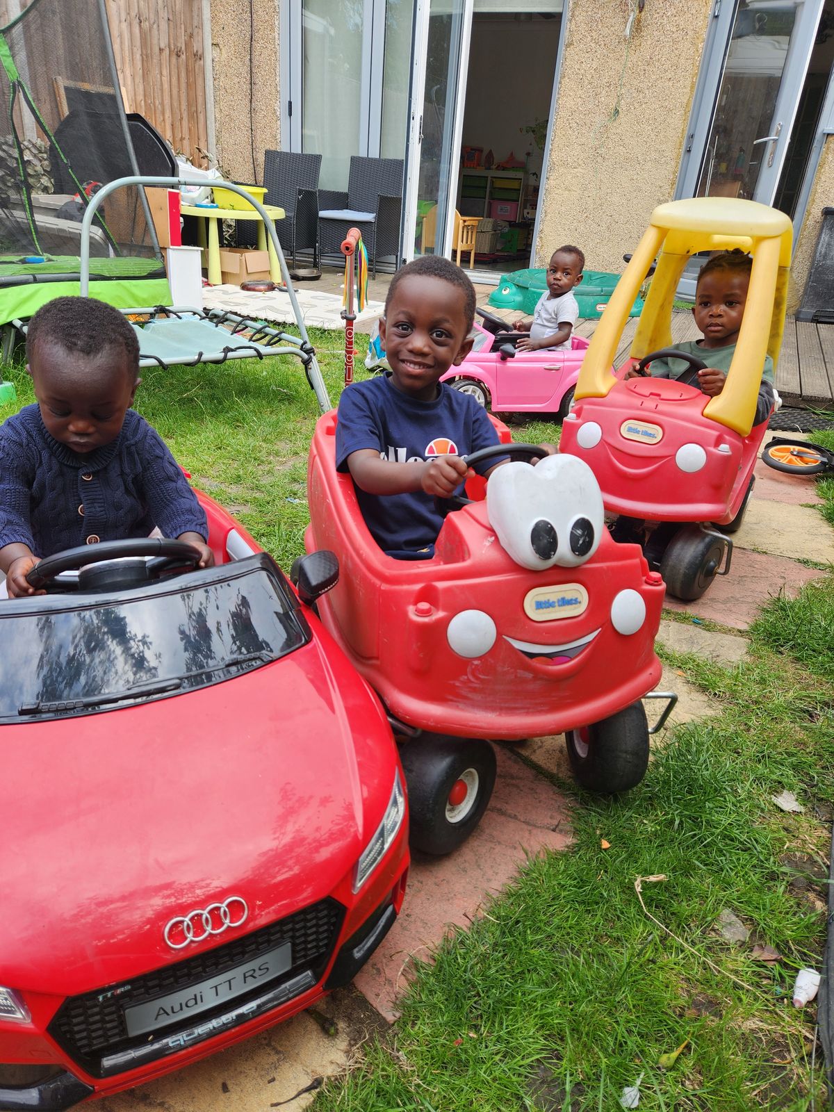 Outdoor play at ACORN123 CHILD CARE