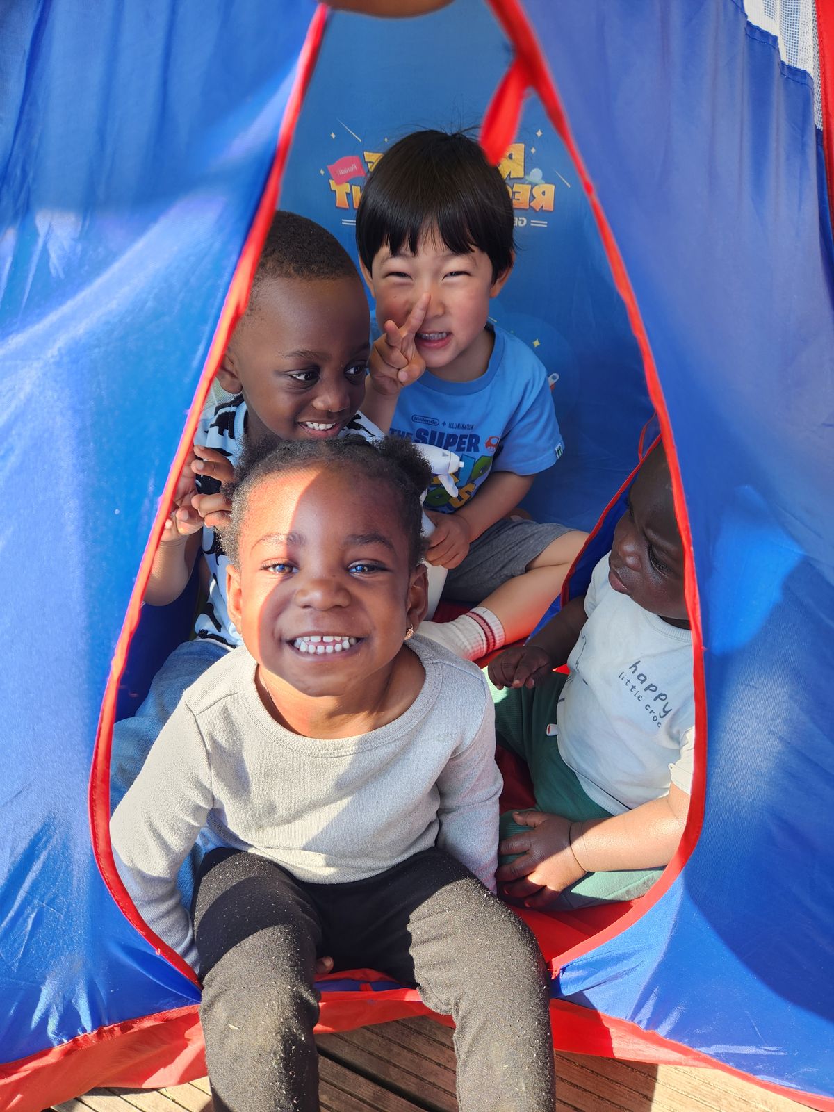Outdoor play at ACORN123 CHILD CARE