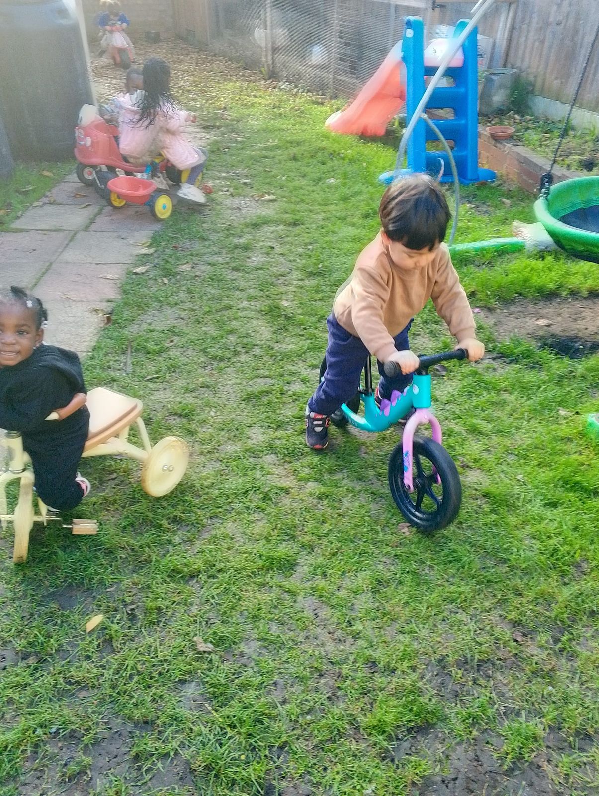 Outdoor play at ACORN123 CHILD CARE