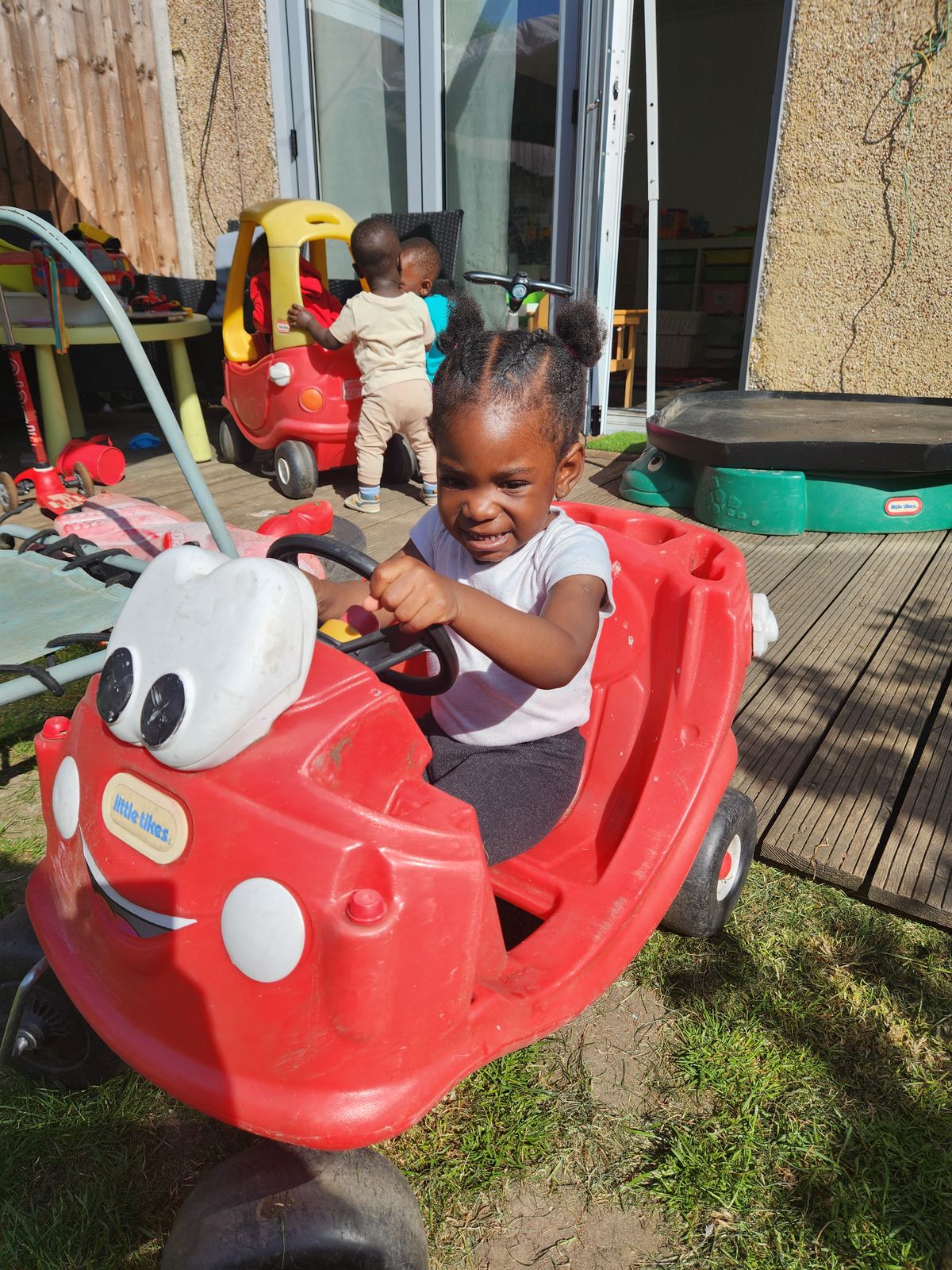 Outdoor play at ACORN123 CHILD CARE