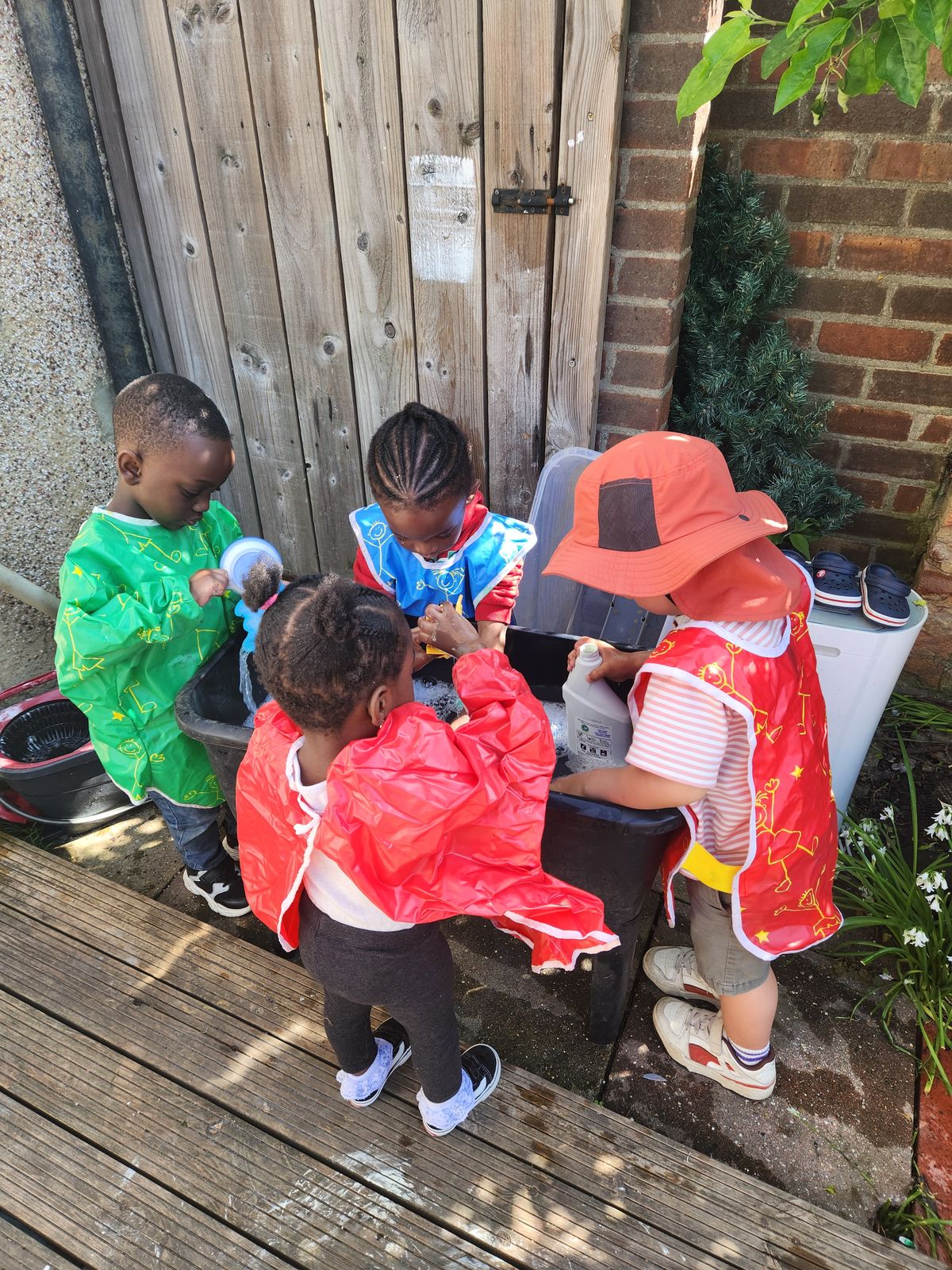 Outdoor play at ACORN123 CHILD CARE