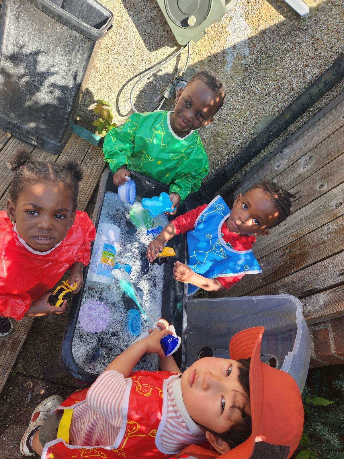 Outdoor play at ACORN123 CHILD CARE