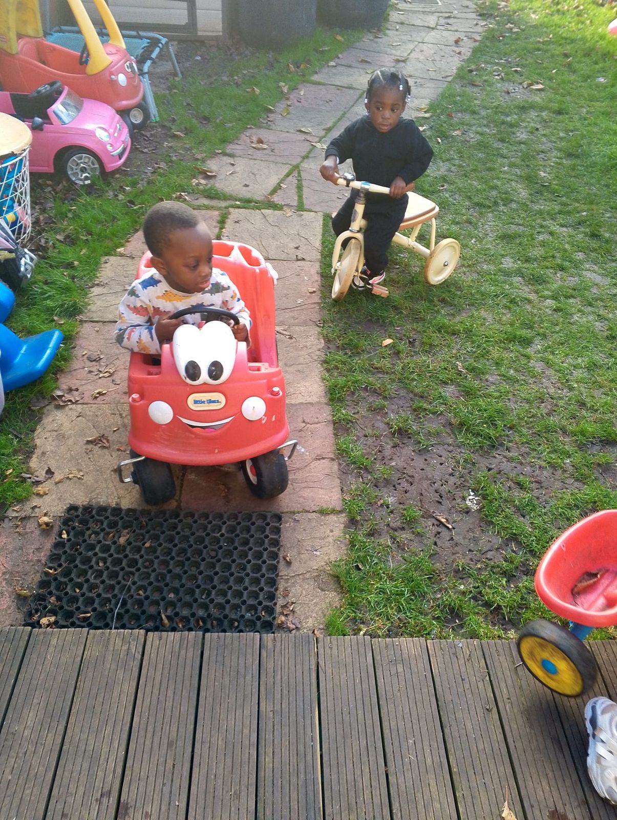 Outdoor play at ACORN123 CHILD CARE