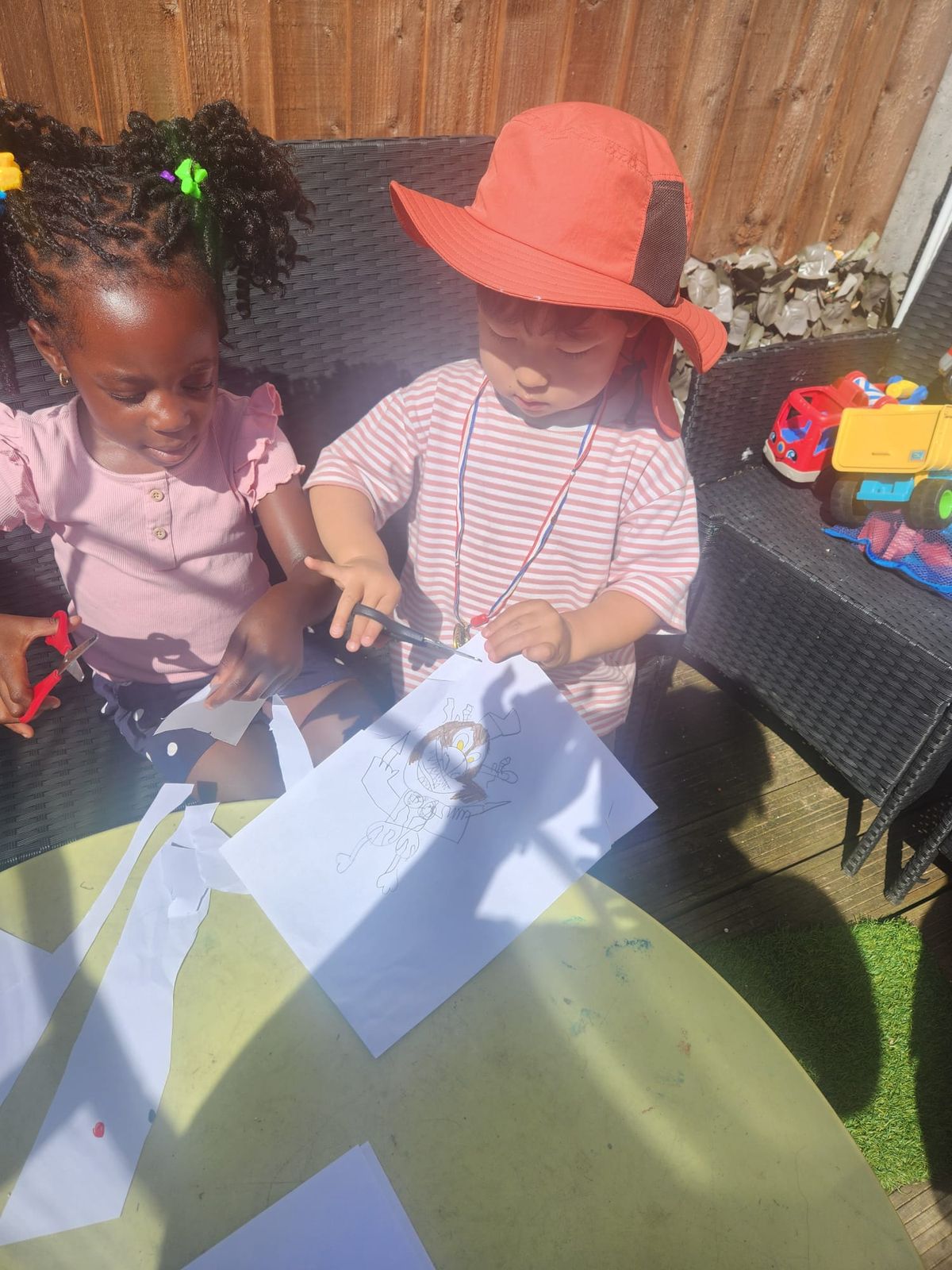 Outdoor play at ACORN123 CHILD CARE