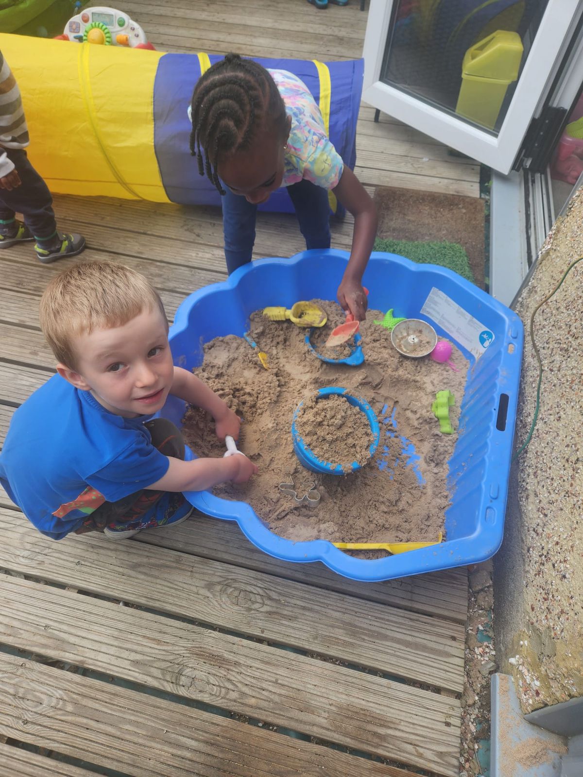 Outdoor play at ACORN123 CHILD CARE
